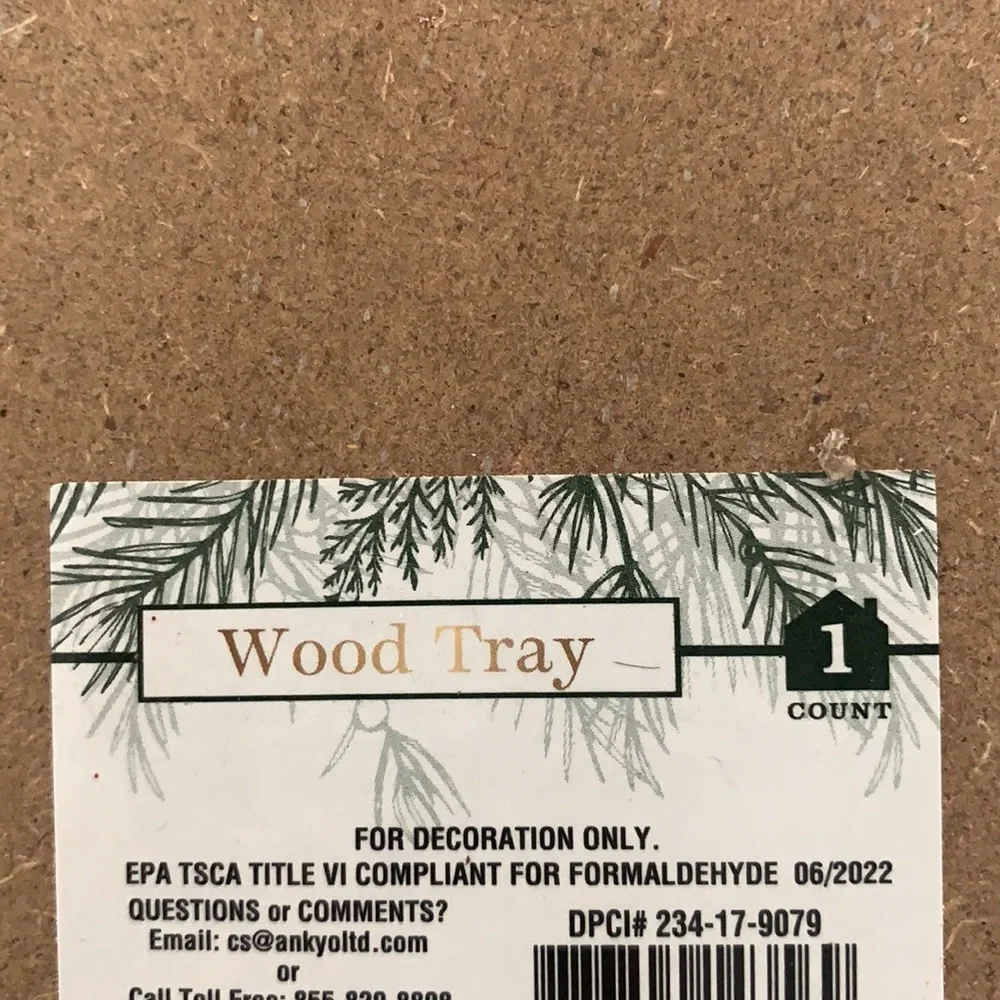 Christmas Hot Cocoa Target Bullseye 2022 Edition Wood Tray.